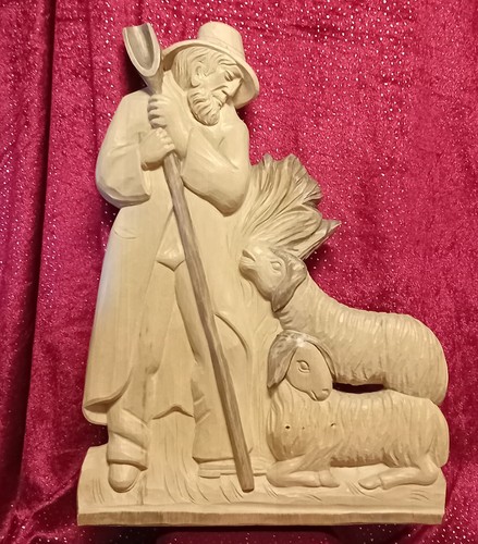 Wandbild schäfer mit schafen - schäfer,
