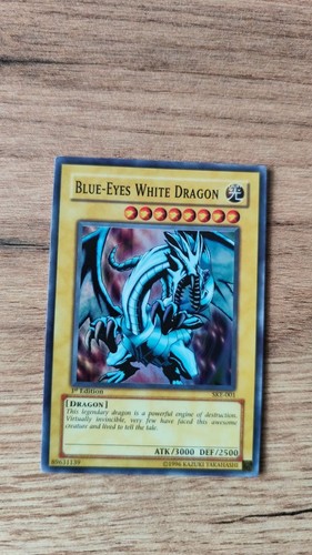 Blue eyes white - white, dragon