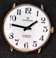 Cortebert White Dial