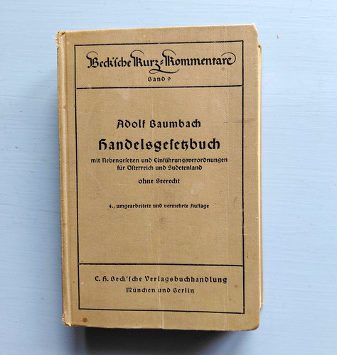 Handelsgesetzbuch beck sche - handelsgesetzbuch, beck'sche