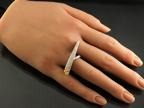 Extravaganter brillant ring - brillant,