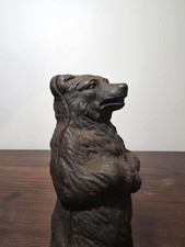 Antike Gusseisen Bär Spardose