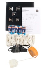 Meister Deckenleuchte Sternenhimmel Modern Silber Metall