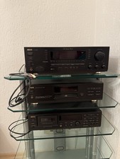 AKAI HiFi Anlage - Receiver, CD-Player Kassettendeck + Boxen inkl. Lautsprecher