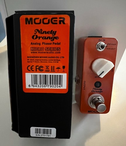 Mooer ninety orange analog - orange,