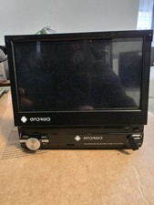 Android Autoradio mit ausziehbarem Touchscreen, Bluetooth & CarLink. Größe 1Din