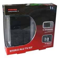 Toshiba STOR.E ALU TV KIT - Externe TV Festplatte 1 TB - sehr guter Zustand