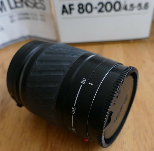 Minolta maxxum objektiv - minolta, af