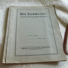 Die Sammlung - Stoffe für die Berufsschule - Uralt Schulmaterial - Berufsschule