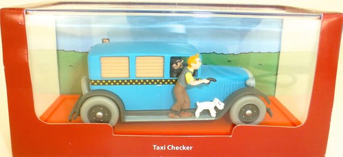 Taxi checker tintin - tintin, amerika