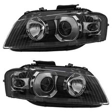 Xenon Scheinwerfer Set für Audi A3 (8P) 05.03-06.08 D2S/H7 mit Motor