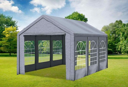 Partyzelt 3x5 grau - partyzelt,