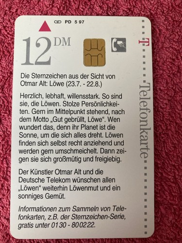 Alte telefonkarte otmar - alte,