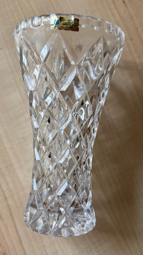 Edle bleikristallvase mit - bleikristallvase,