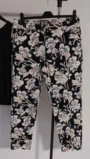 Fair Lady Hose Damen mit Blumen-Print Gr.40 neu