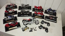 Konvolut MAISTO Motorrad Honda Suzuki Moto Guzzi Yamaha BMW Modelle Modellbau