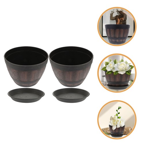 Sets blumen untertopf - 2,