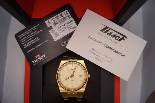 Tissot prx quartz gold - quartz,