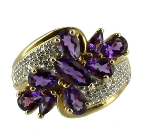 Vintage statement 10k gold - vintage,