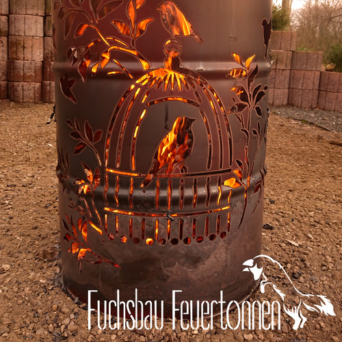 Feuertonne vogelkäfig - feuertonne,