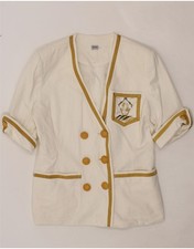 RENZO Damen Kurzarm Zweireiher