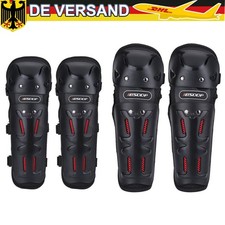 Motorrad Schutzausrüstung Ellbogen Knie Protektoren Set für Erwachsene Schutz