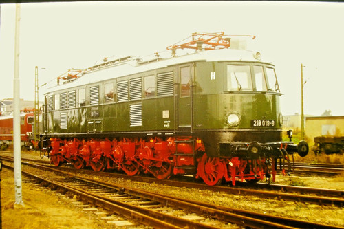 Lok 218 019 strecke - 218, 8
