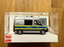Top: Busch 54059 Mercedes Benz Sprinter Polizei München Automodell 1:87!