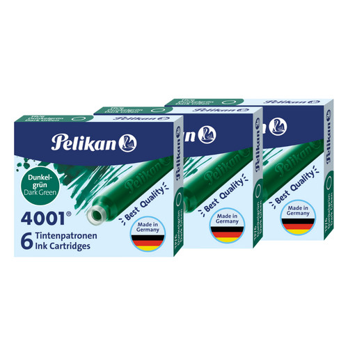 Pelikan tintenpatronen - 3x,