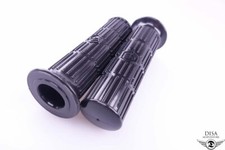 Griffe Griffgummi Satz schwarz 24mm 120mm für Piaggio Vespa 50 N (V50)