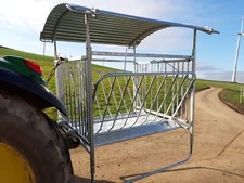 NEU Raufe Futterraufe Heuraufe für Schafe Ziegen Ponys Alpaka M15 1,7 x 1,6 m