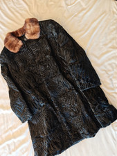 Vintage pelzmantel echtpelz - vintage,