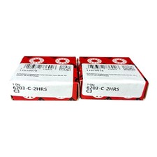 2x FAG 6203-C-2HRS-C3