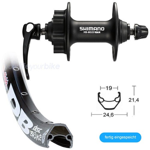 Shimano ryde vorderrad - 28",