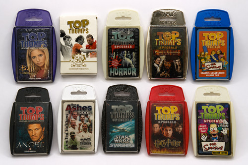 Top trumps specials - specials, karten