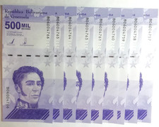 Banknoten Venezuela, 10 x