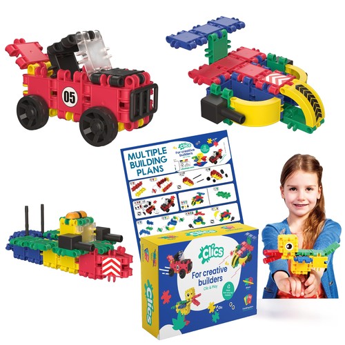 Clics konstruktionsspielzeug - clics,