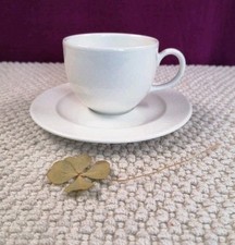 Villeroy Boch Tipo White, Gedeck, Kaffeetasse + Untertasse, Top