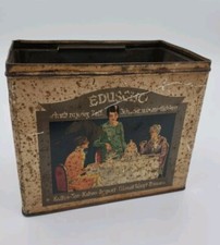 Vintage Alte Blechdose Eduscho