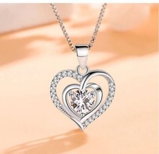 Damen Halskette Herz 925