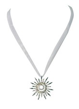 Dirndlkette Kratzham weiß