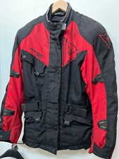 Damen Goretex Kombi DAINESE, Jacke und Hose, schwarz-rot