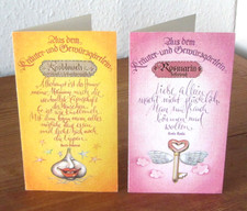 2 Glückwunsch Klappkarten -