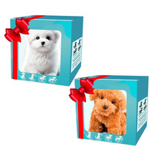 Realistischer Roboter Welpe