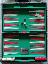 Brooklyn Evolution - Backgammon Koffer - Rarität Der 70er - Kunstleder