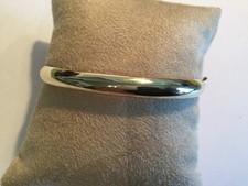 Armreif 333 Gold 6,5 mm breit mit Sicherheitsacht