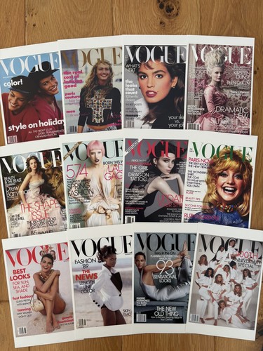 Vogue magazin postkarten - vogue,