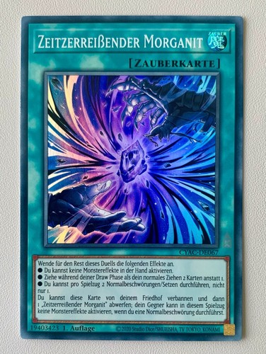 Zeitzerreißender - yu-gi-oh!,