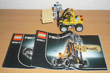 Lego Technik 8290-1, 8290-2 Kleiner Gabelstabler v. 2008 + OBA