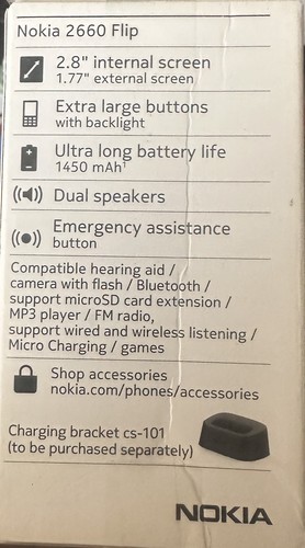 Nokia 2660 flip - nokia, 2.8"